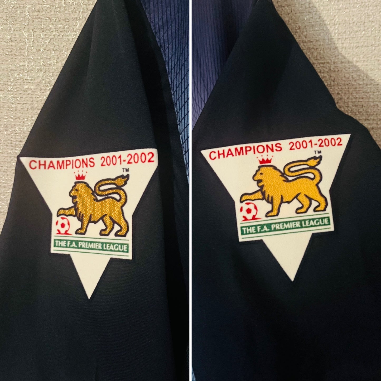 Arsenal away football shirt 2002/03 Bergkamp Large