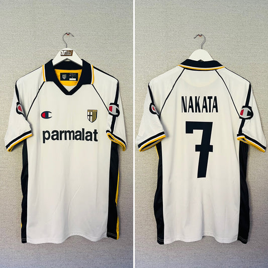Parma away football shirt
2003/04 Nakata Large