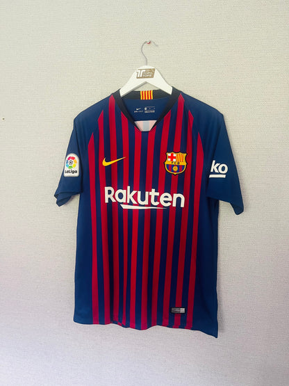 Barcelona home football shirt
2018/19 Messi Medium