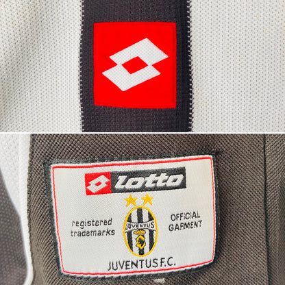 Juventus home football shirt 2002/03 Salas Large