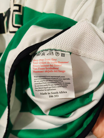 Glasgow Celtic home football shirt 2001/03 Larsson XL