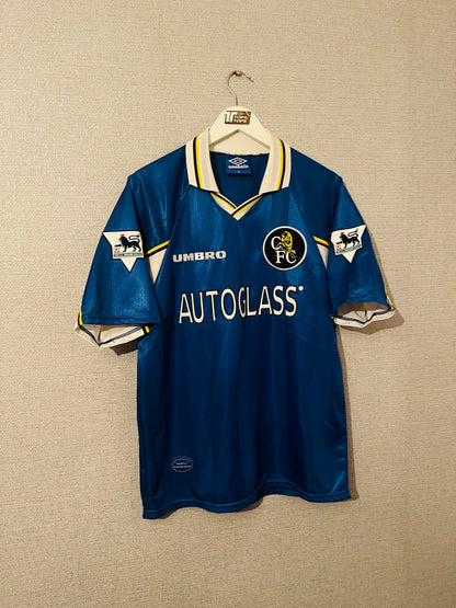 Chelsea home football shirt 1997/98 Vialli Medium