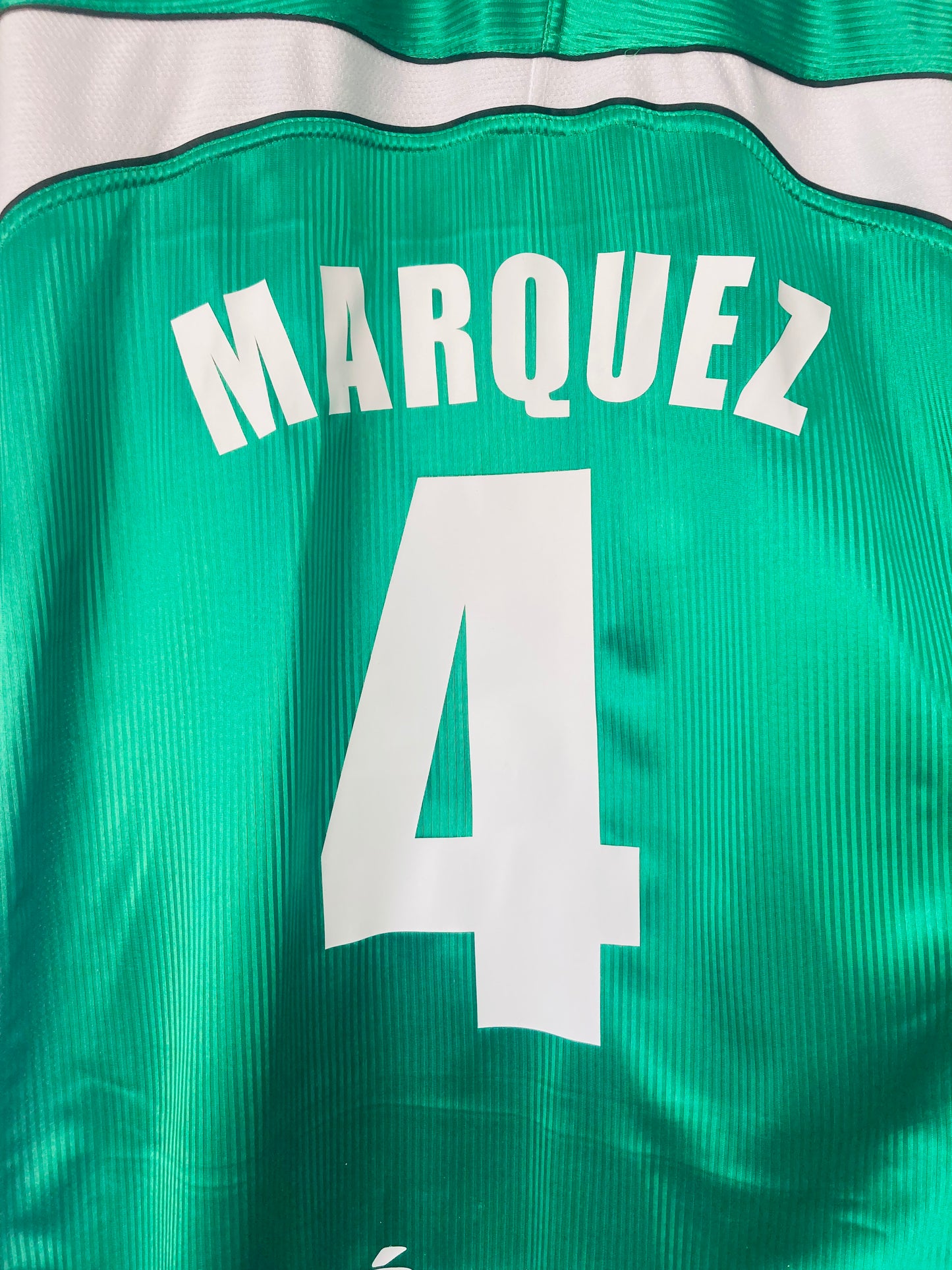 Mexico home football shirt 2000/01 Marquez XL