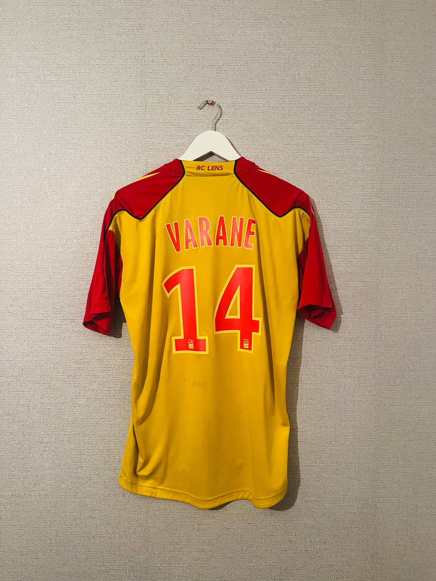 Lens home football shirt 2010/11 Varane Medium