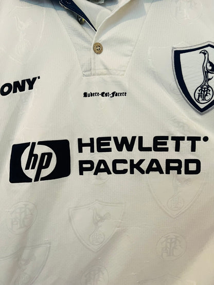 Tottenham Hotspur home football shirt 1995/97 Fox Medium