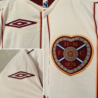 Heart of Midlothian Hearts away football shirt 2007/08 XXXL BNWTs