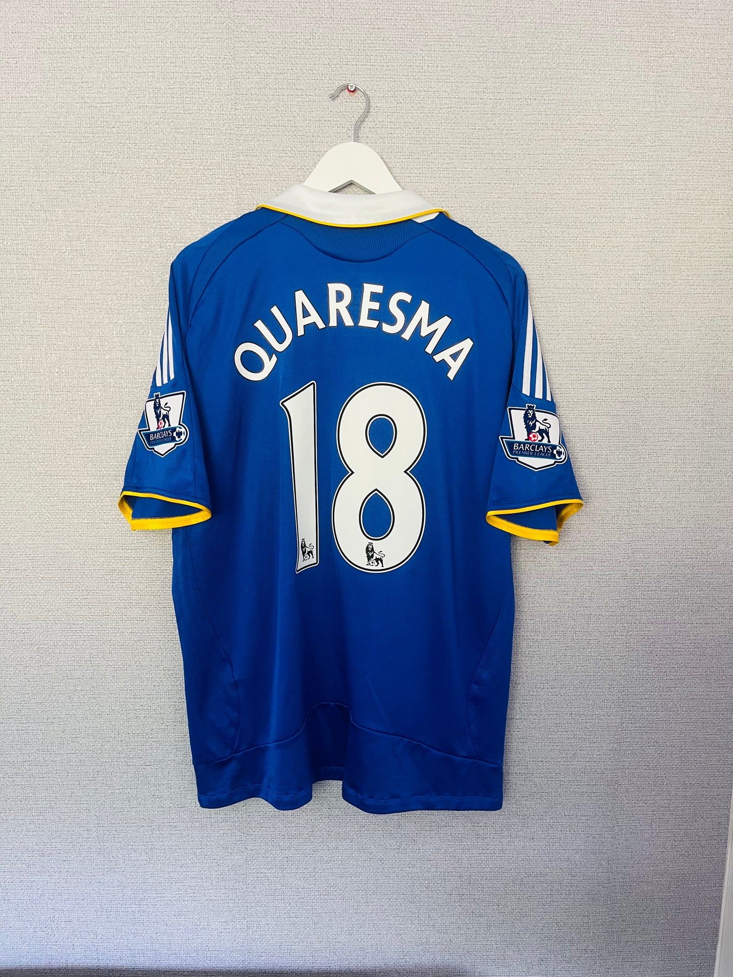 Chelsea home football shirt 2008/08 Quaresma XL
