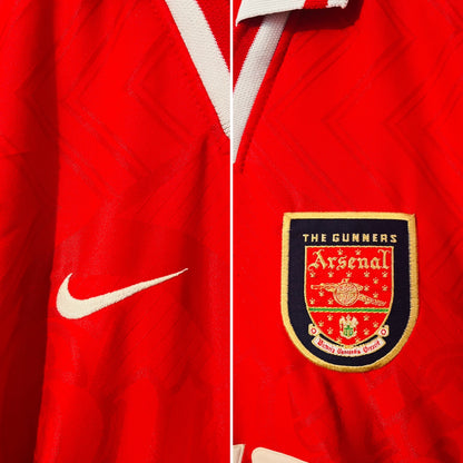 Arsenal home football shirt 1996/98 Wright XXL