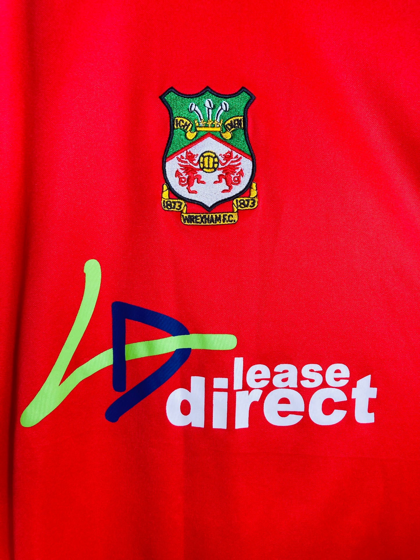 Wrexham home football shirt 2007/08 large