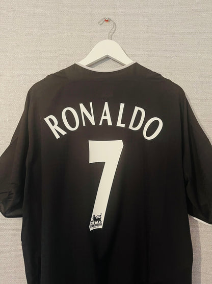 Manchester United away football shirt 2003/04 CR7 XL