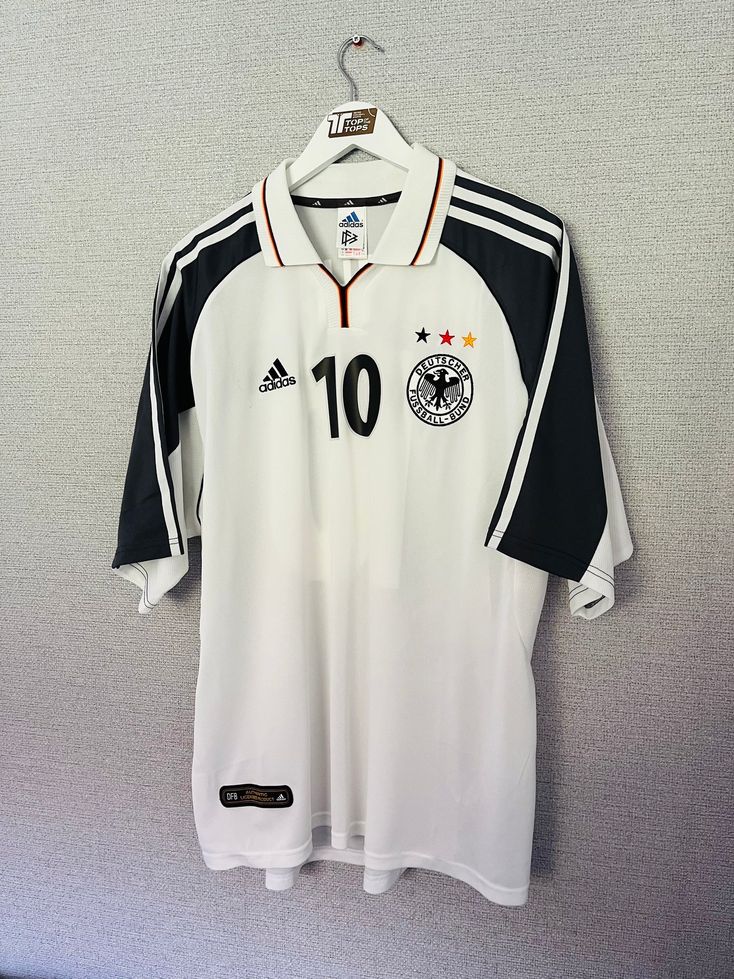 Germany home football shirt 2000/02 Matthaus XXL