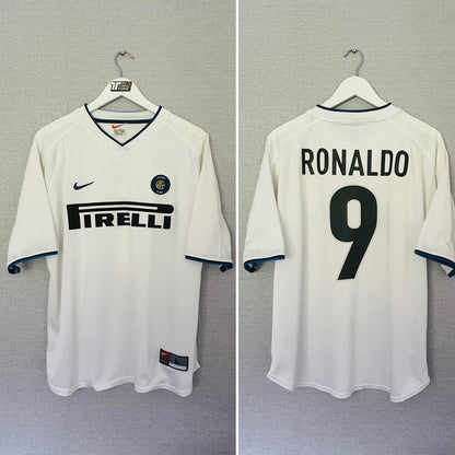 Inter Milan away football shirt 1999/2000 R9 Large
