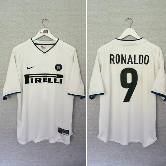 Inter Milan away football shirt 1999/2000 R9 Large