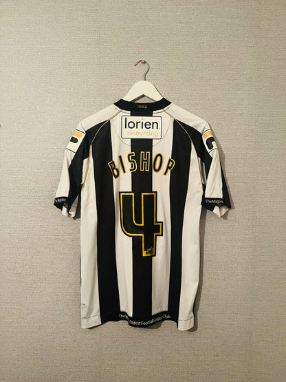 Notts County home football shirt 2012/13 Bishop Medium