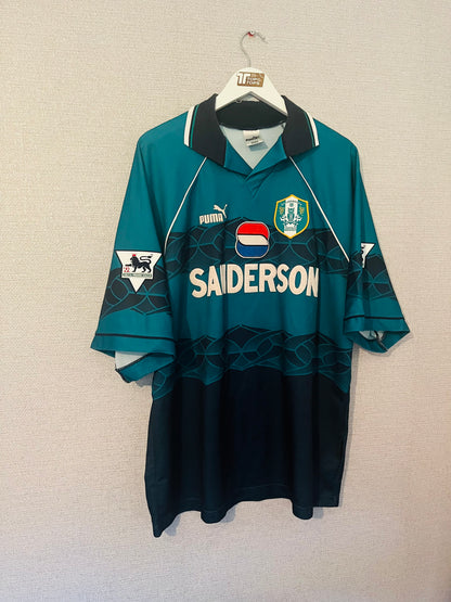 Sheffield Wednesday away football shirt 1995/97 Petrescu XXL