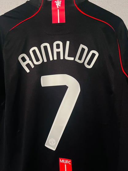 Manchester United away football shirt 2007/08 CR7 Medium