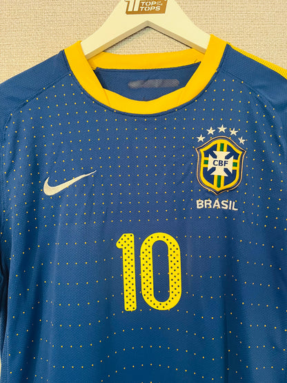 Brazil away football shirt W/C 2010 Kaka Medium