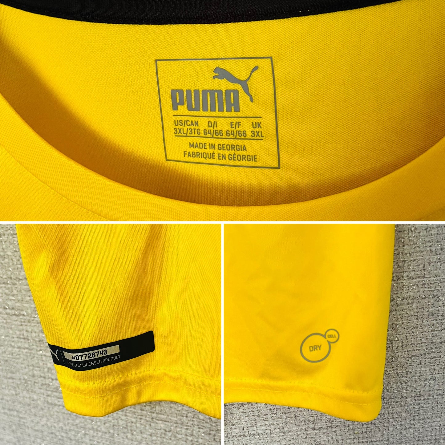 Borussia Dortmund home football shirt 2016/17 Sokratis XXL