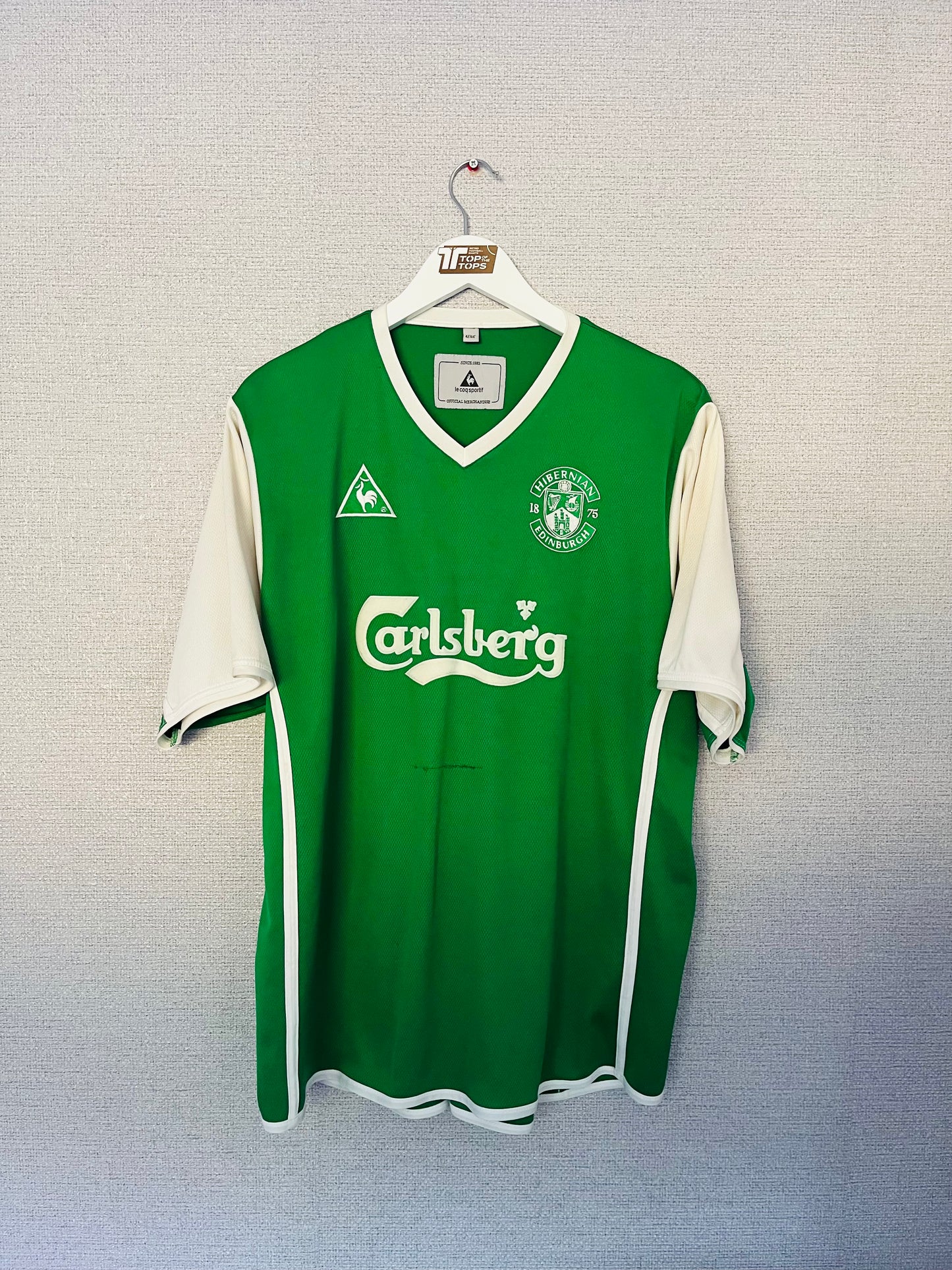 Hibernian home football shirt 2002/03 Large