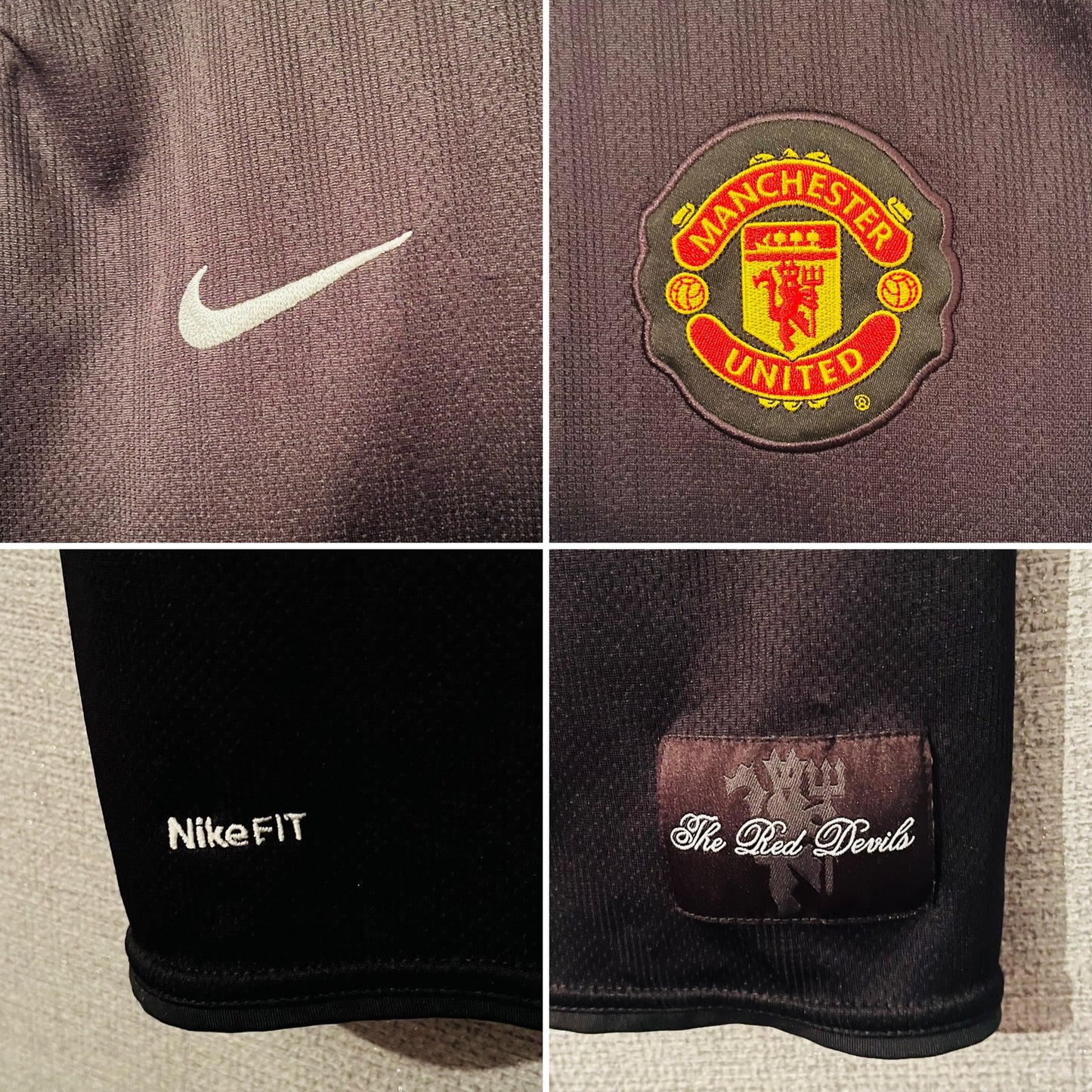 Manchester United away football shirt 2007/08 CR7 Large