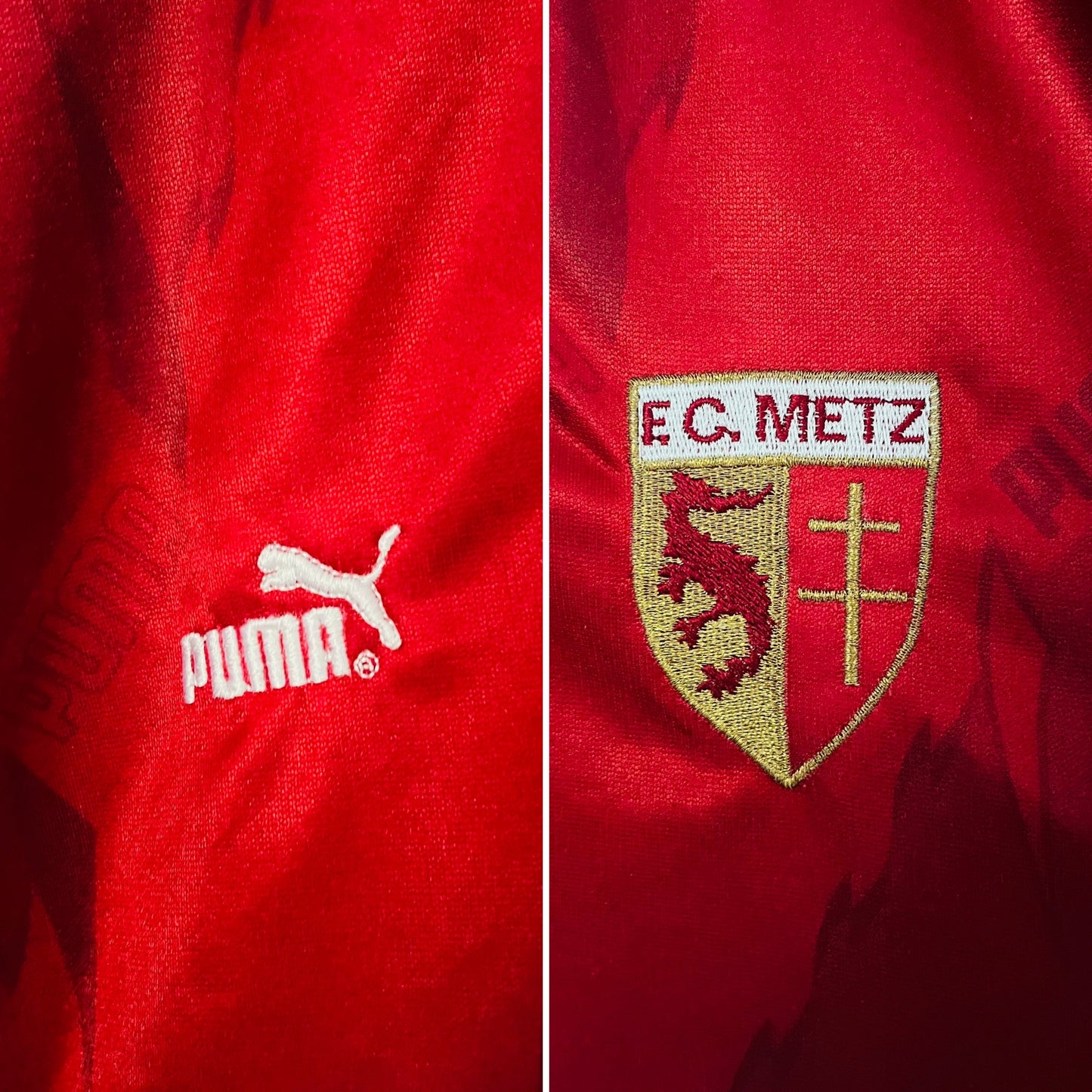 Metz home football shirt 1994/95 Large