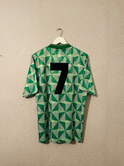 Northern Ireland home football shirt 1990/92 Large