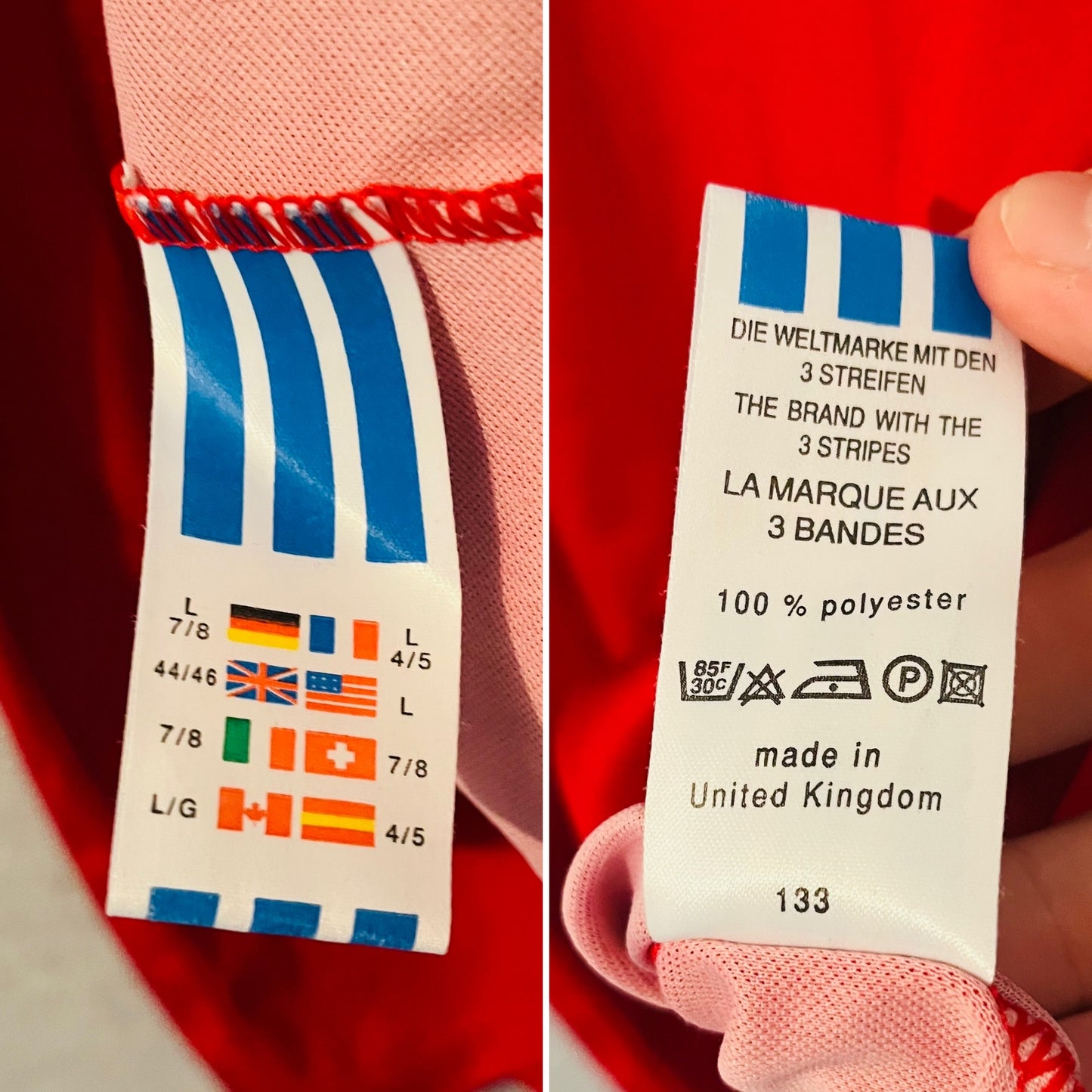 Bayern Munich home football shirt 1991/92 Large