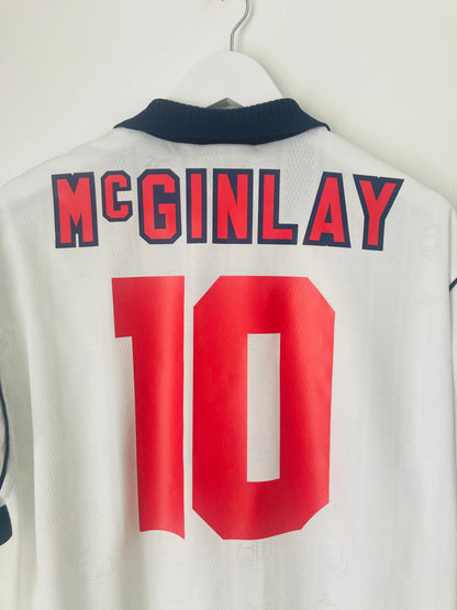 Bolton Wanderers home football shirt 1995/96 McGinlay Medium