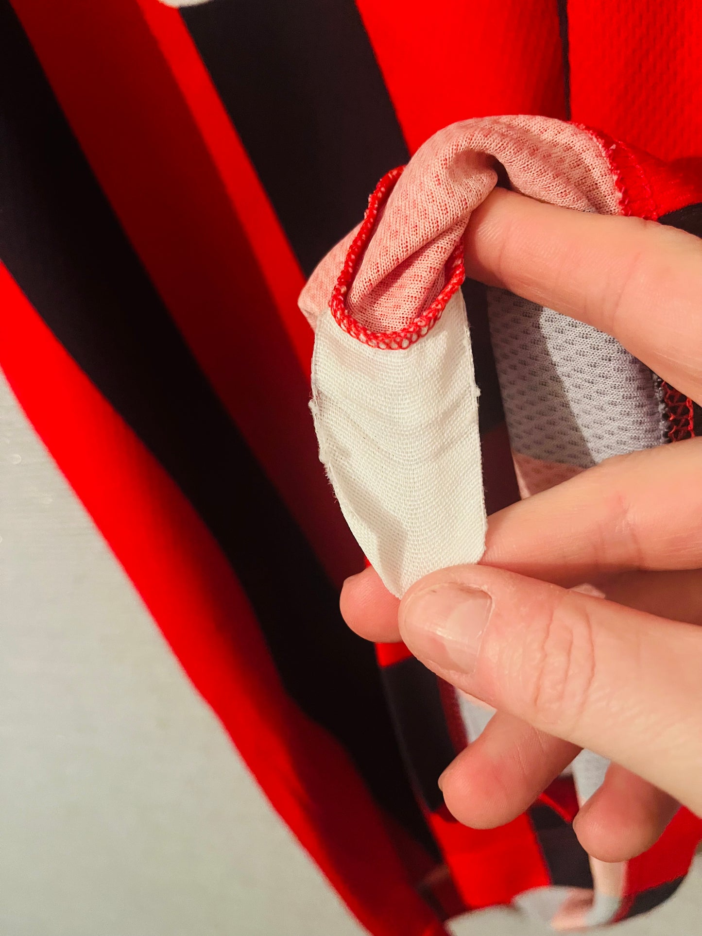 AC Milan home football shirt 1996/97 Boban Large