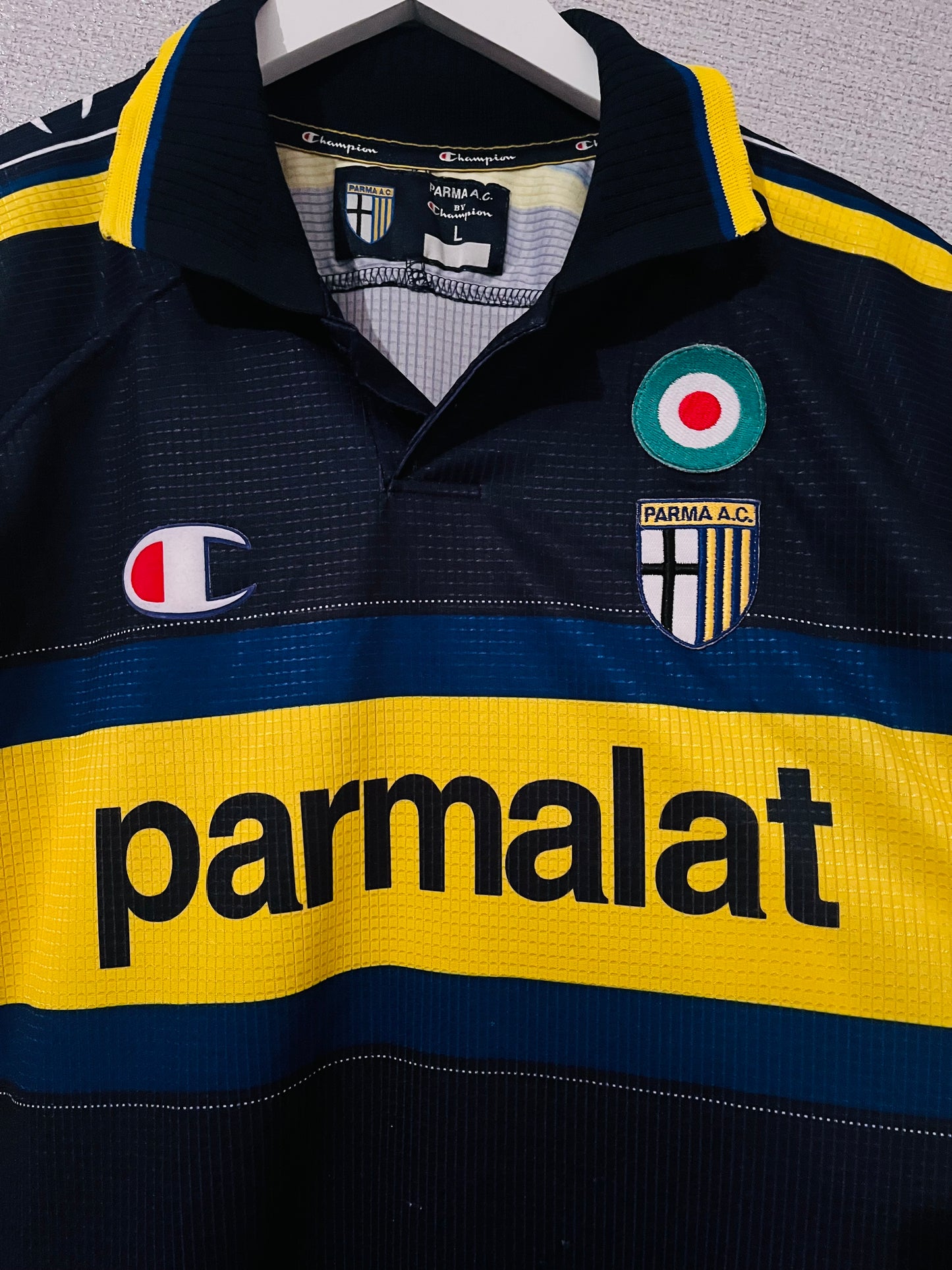 Parma away football shirt 1999/2000 Crespo Large