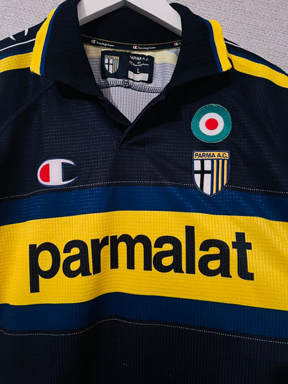 Parma away football shirt 1999/2000 Crespo Large