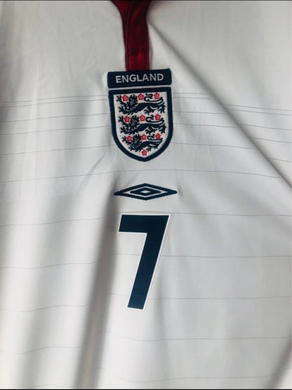 England home football shirt Beckham XL