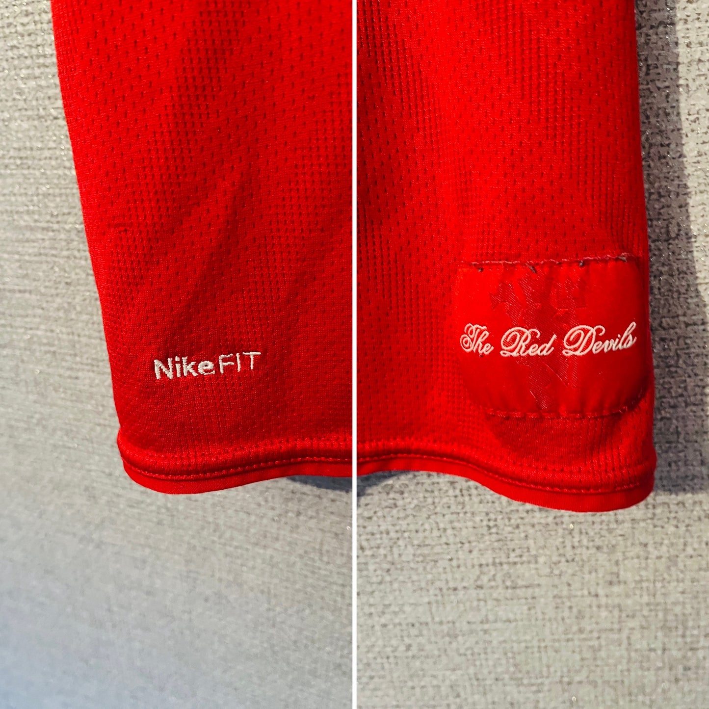 Manchester United home football shirt 2007/08 CR7 Medium