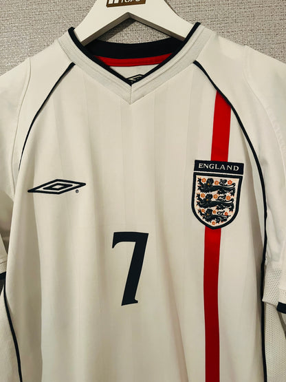 England home football shirt
2001/03 Beckham Medium