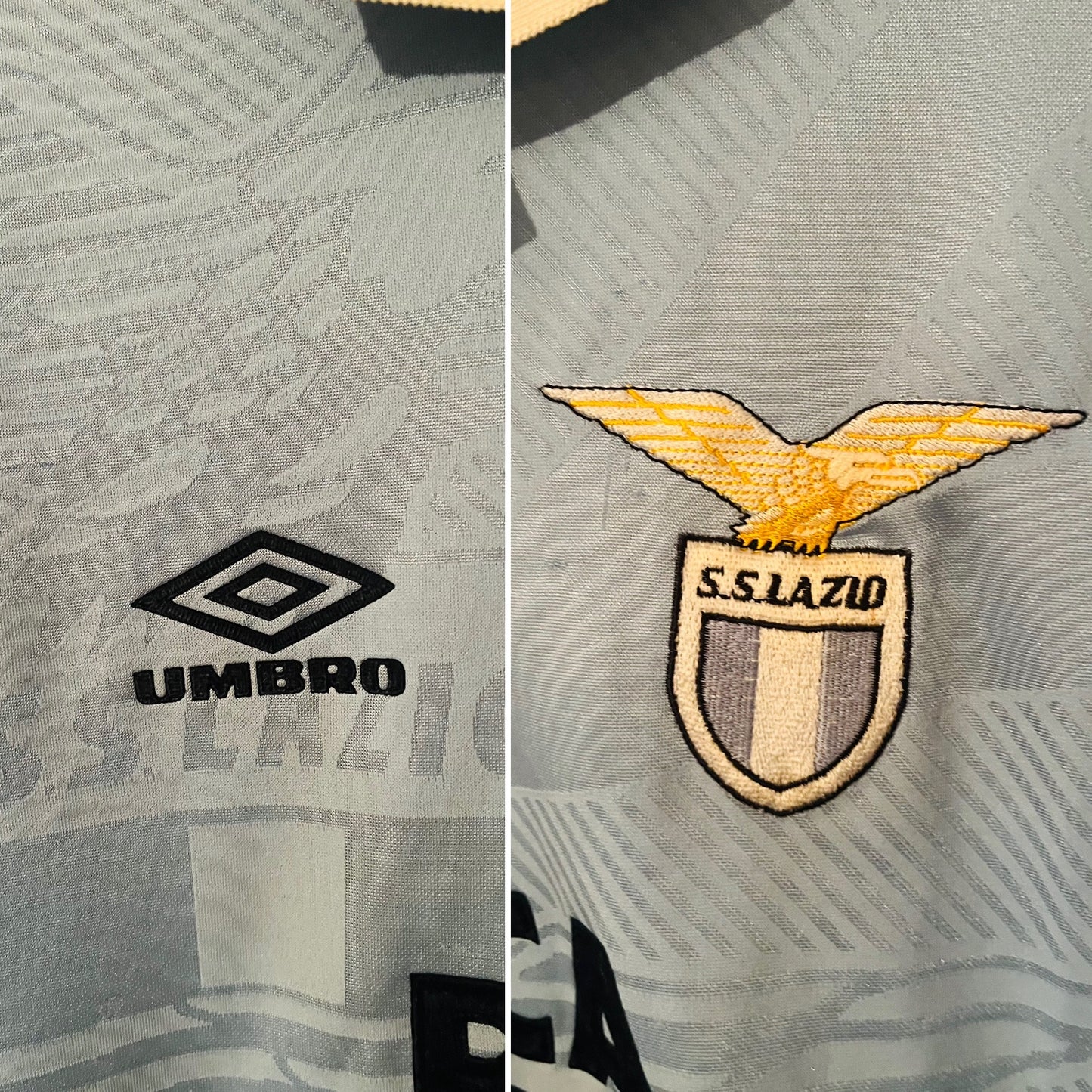 Lazio home football shirt 1993/95 Medium