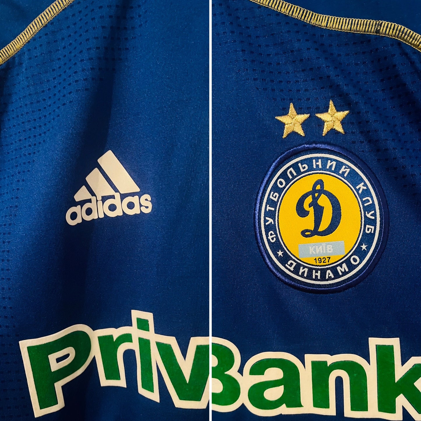 Dynamo Kiev home football shirt 2009/10 Vukojevic Medium