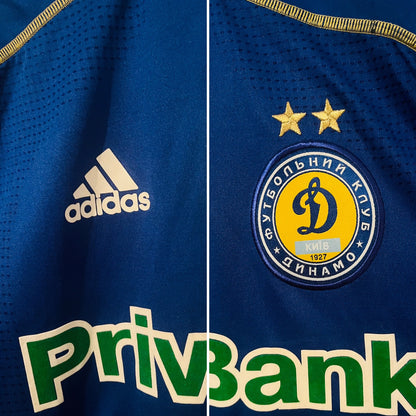 Dynamo Kiev home football shirt 2009/10 Vukojevic Medium