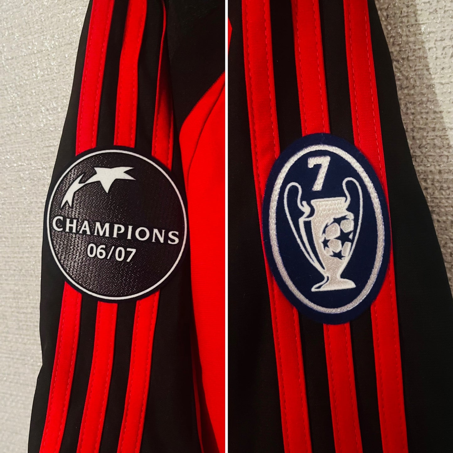 AC Milan home football shirt 2007/08 Maldini XL