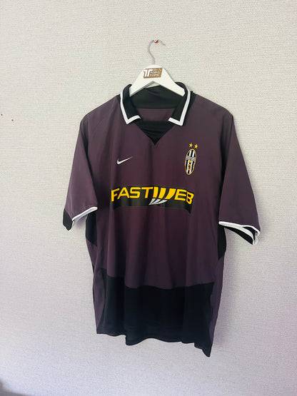 Juventus third football shirt 2003/04 Trezeguet XL