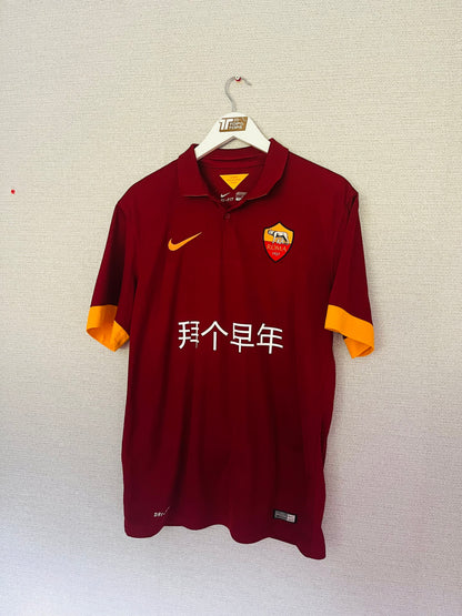 Roma home football shirt 2014/15 Totti Large