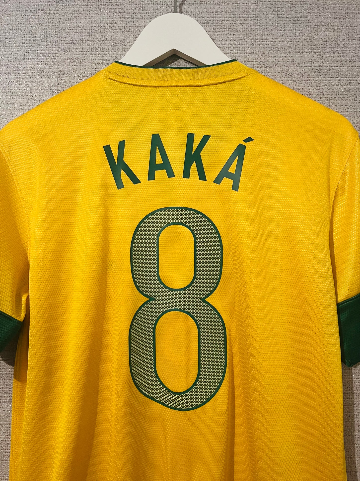Brazil home football shirt 2012/13 Kaka medium