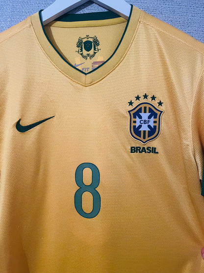 Brazil home football shirt 2012/13 Kaka medium