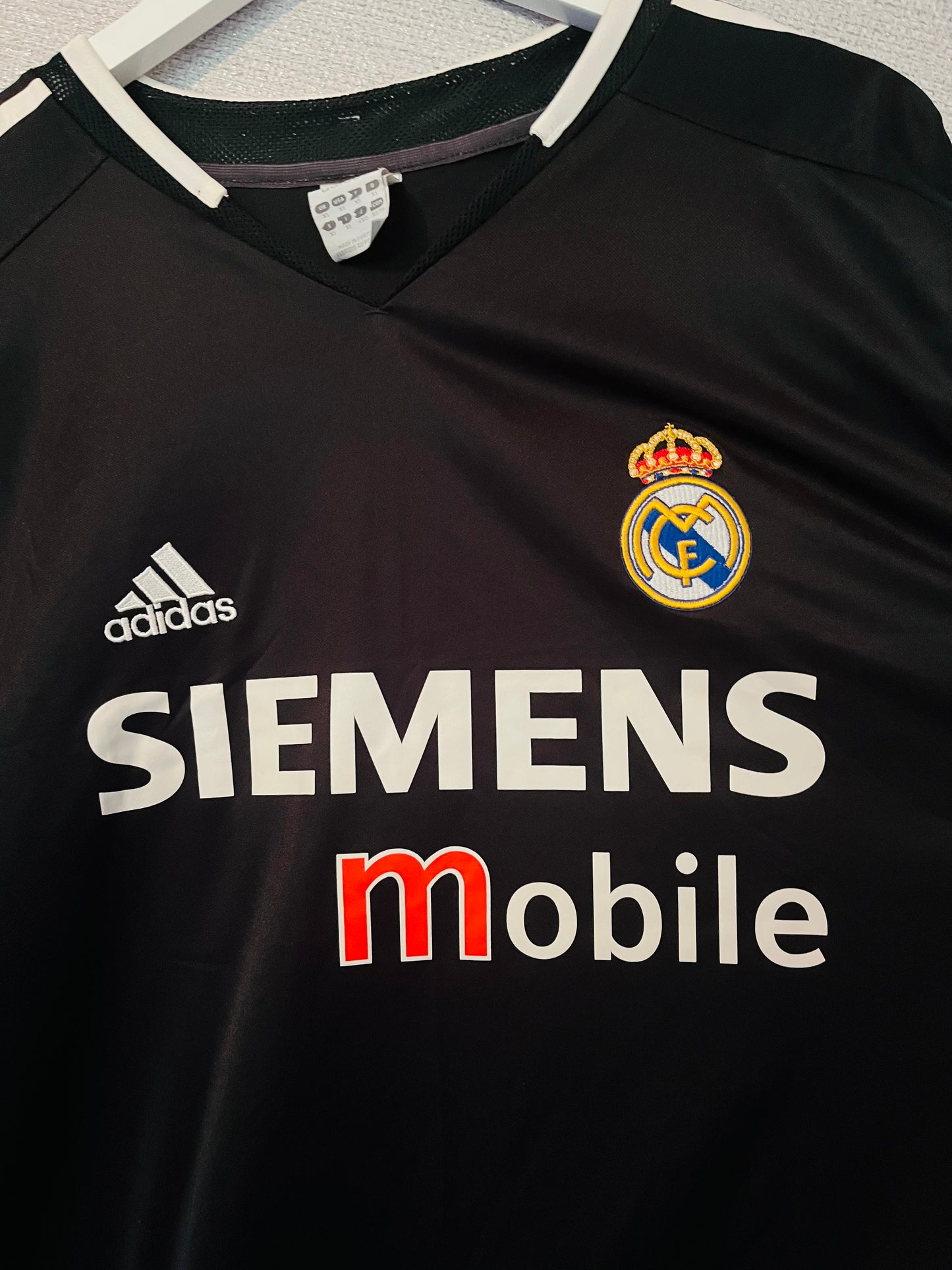 Real Madrid away football shirt 2004/05 R9 XL