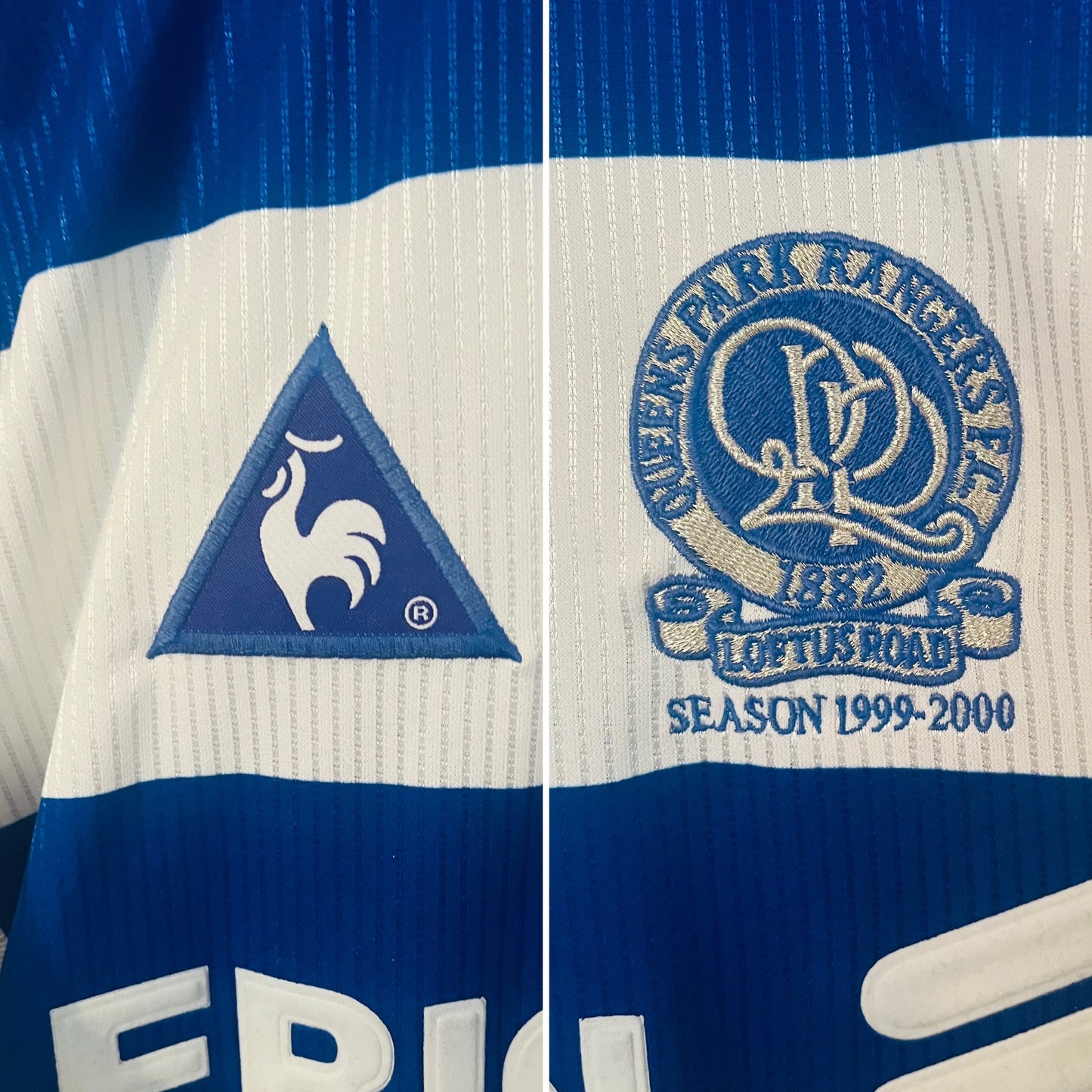Queens Park Rangers QPR home football shirt 1999/2000 Medium