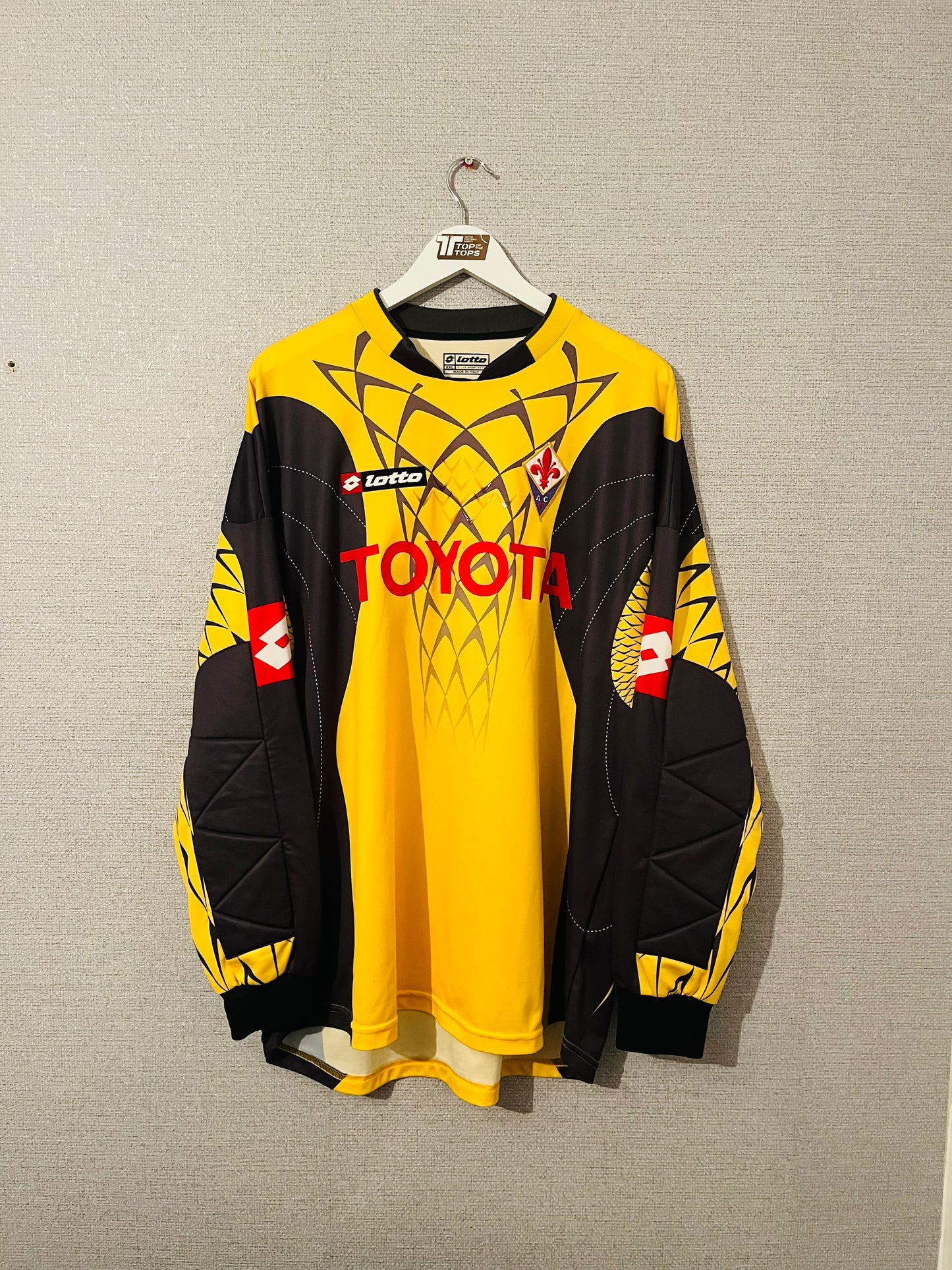 Fiorentina goalkeeper football shirt 2007/08 XXL