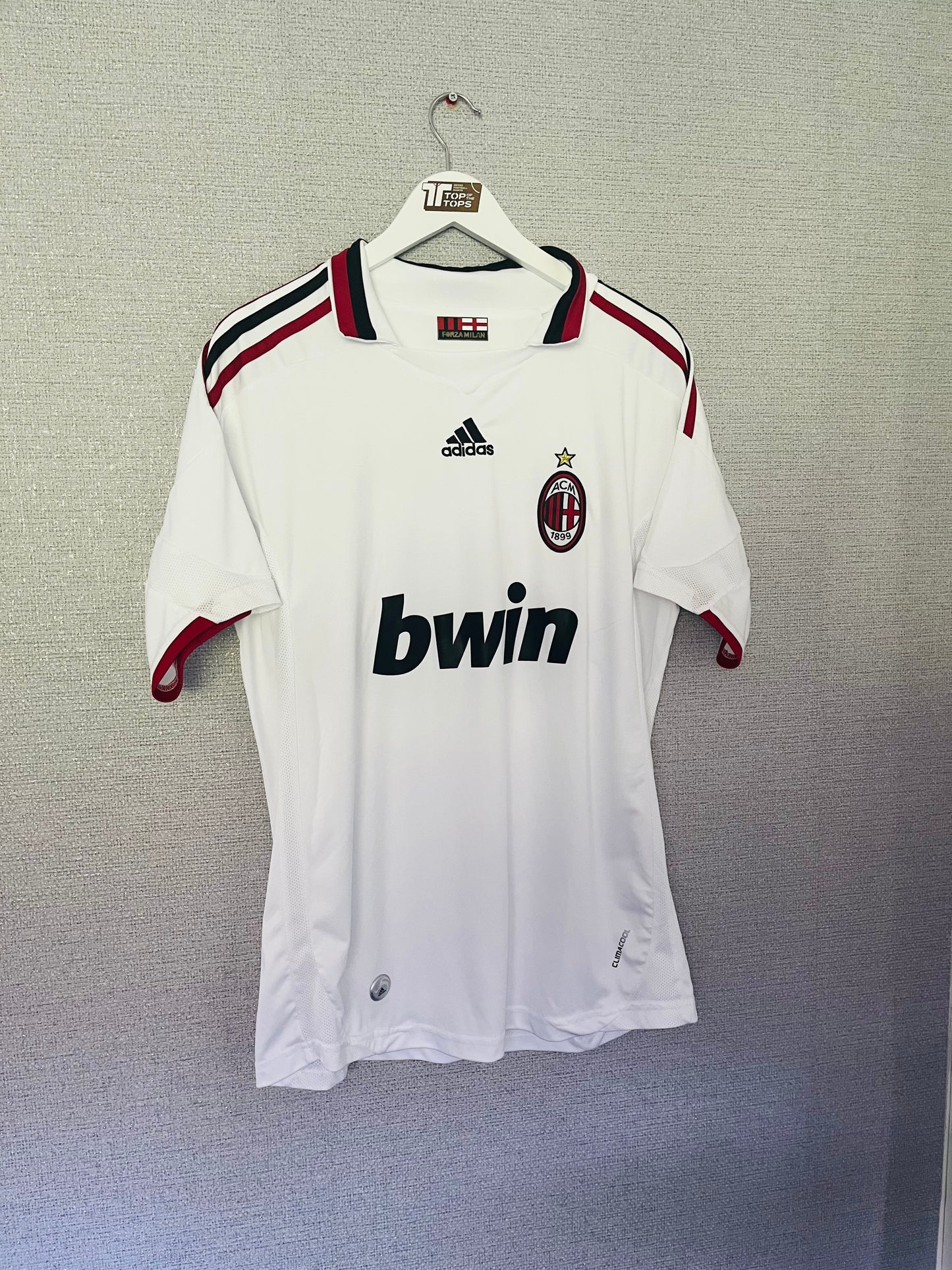 AC Milan away football shirt 2009/10 Beckham Large