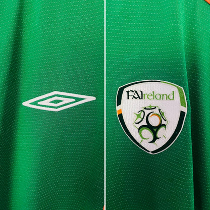 Republic of Ireland home football shirt 2004/06 Large
