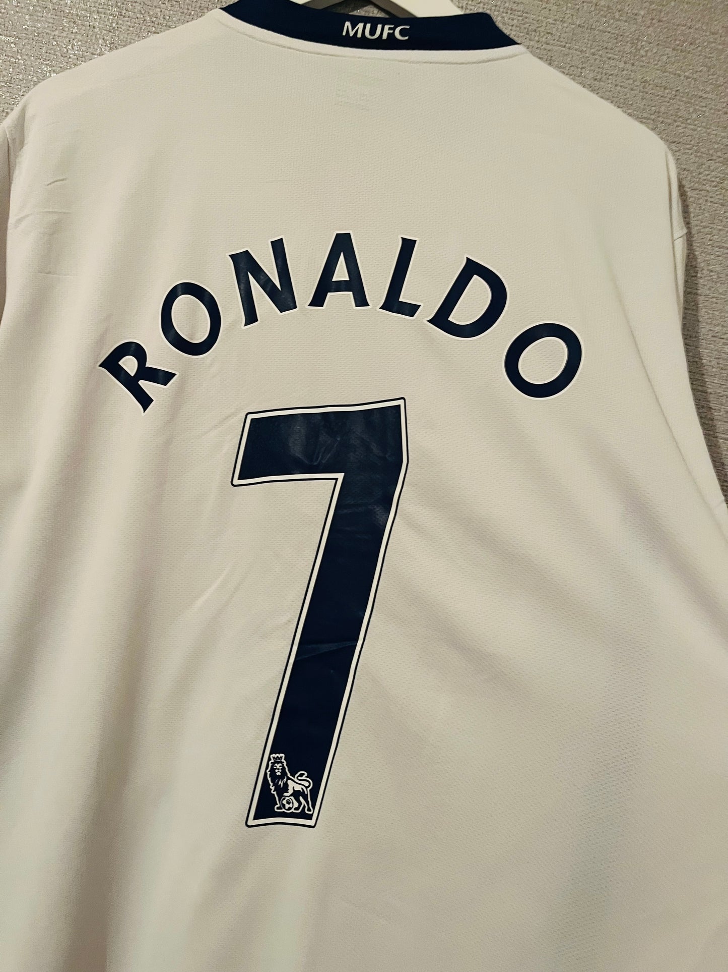 Manchester United away football shirt 2008/09 CR7 XL