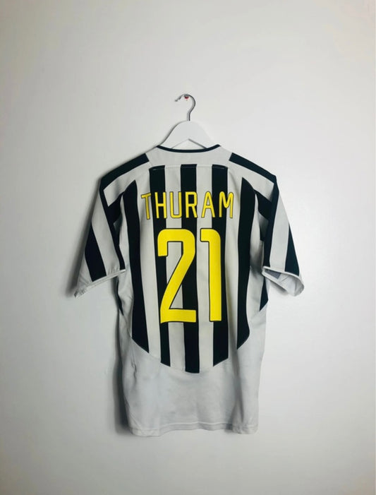 Juventus home football shirt Thuram Medium 2003/04