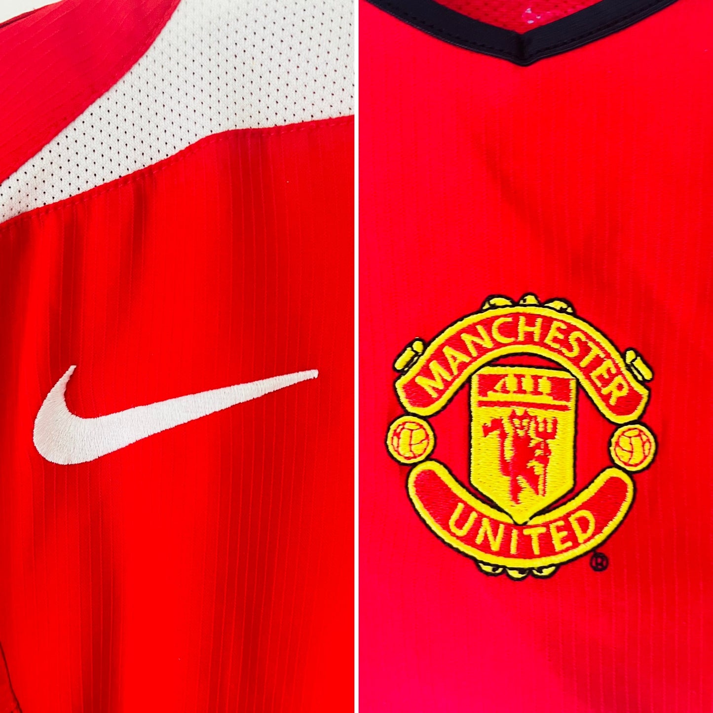 Manchester United home football shirt
2004/06 Saha Medium